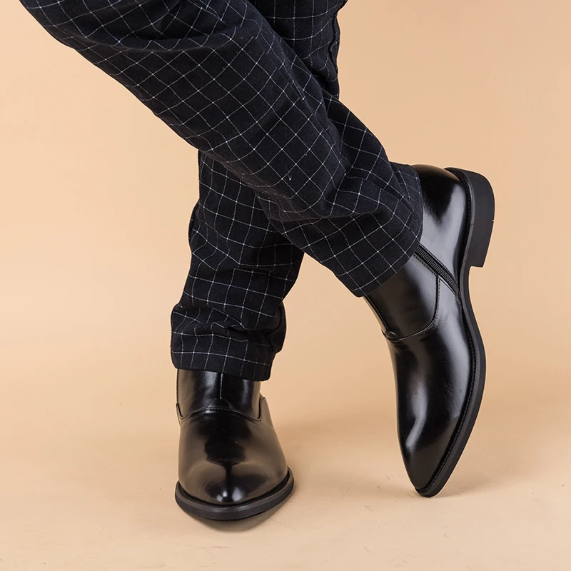 Английский Британский Martin Ботинки из воловьей кожи осень-зима высокие