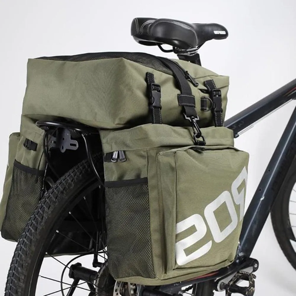 ROSWHEEL 37L прочный велосипедный Паньер MTB горный велосипед Стойка Сумка 3 в 1
