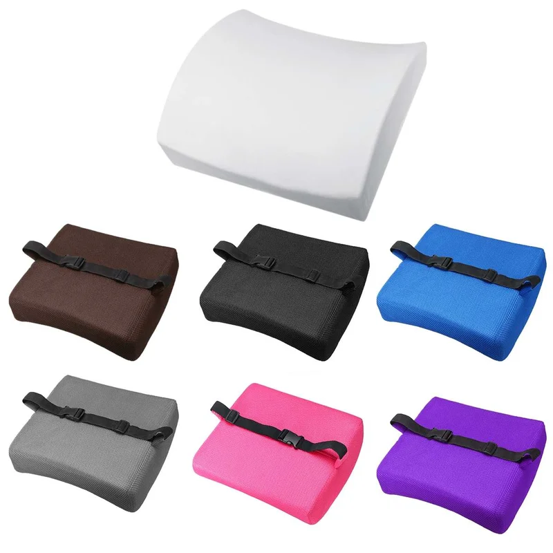Мягкое сиденье из пены памяти зимние подушки поясничная поддержка спины