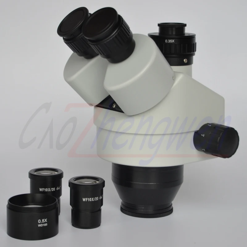 

FYSCOPE NEW ARRIVE 3.5X-45X Simul-Focal Trinocular Zoom Stereo Microscope Head