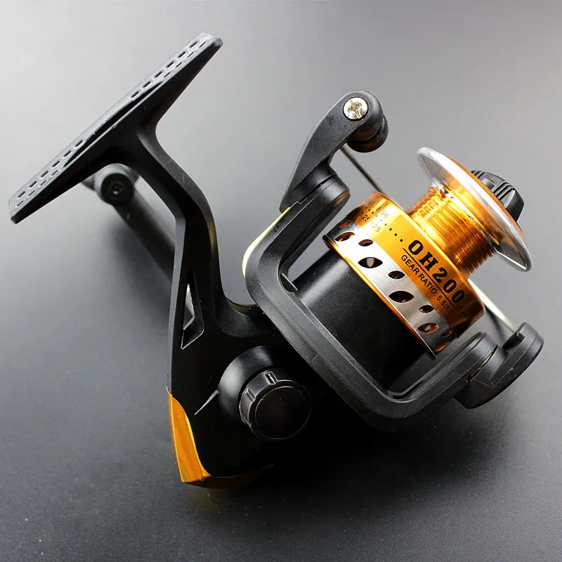 Спиннинговая катушка для ловли форели с 3BB 5 2: 1 OH200 Бесплатная доставка|fishing spinning