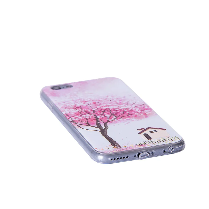 Lulumi 3D Embossed Happiness Pepi Tree TPU Soft Silicone Designer Luxury Protective Phone Case Cover For Iphone 6/6S 4.7INCH |