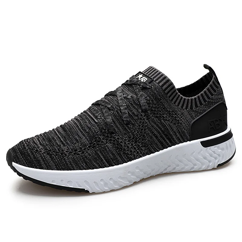 Dark grey Fooraabo кроссовки для Для мужчин летние мужские кроссовки 9908 слипоны низкие кроссовки человек спортивная корзины Homme дышащий - Цвет: Dark grey