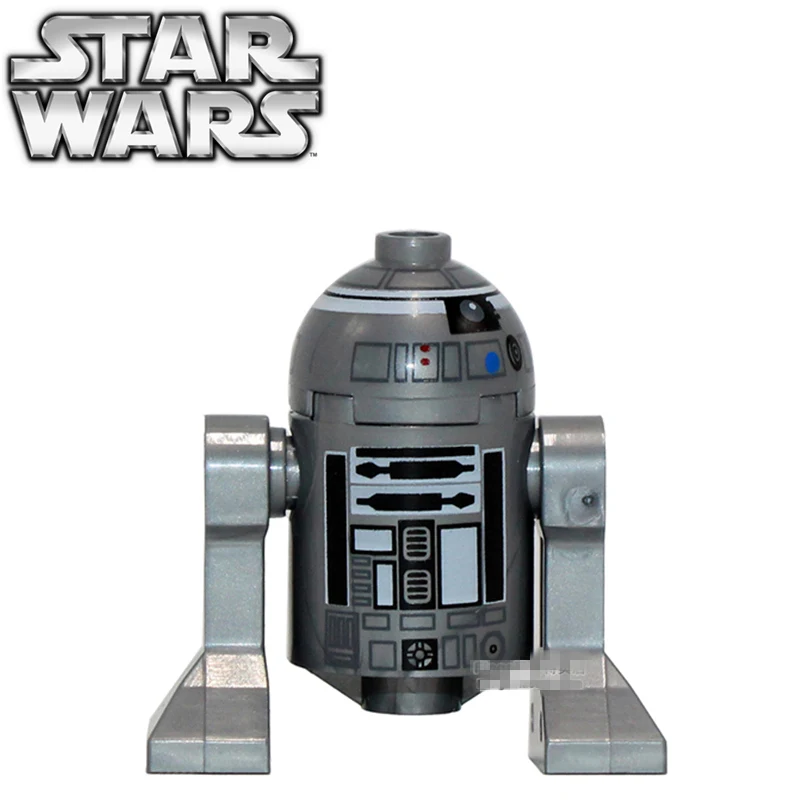Singlesale Звездные войны Титан R2D2 робот C3PO The Force Awakens minifig сборка модели строительные