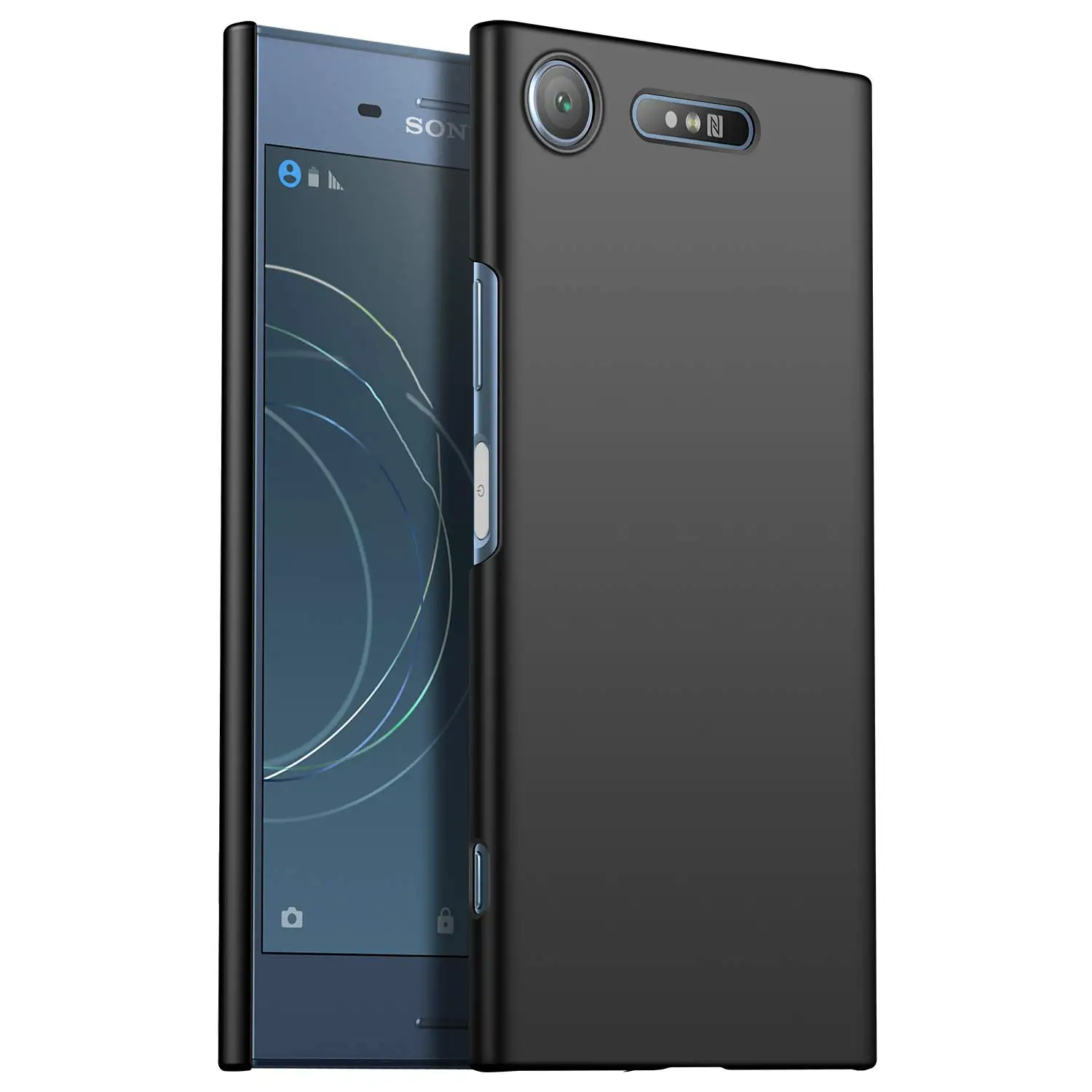 Для Sony Xperia XZ1 G8341 G8343 чехол 5 2 дюйма ультра тонкий жесткий ПК задняя крышка матовый