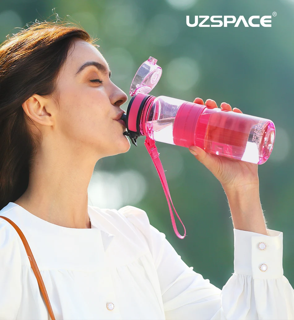 Uzspace 500 мл бутылки для воды для фруктового заваривания посуда для напитков на открытом воздухе велосипедный туризм кемпинг портативный шейкер для спорта My Bottle BPA free