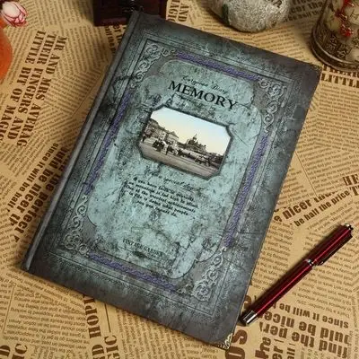 Ежедневник студент Книги по искусству Европейская Тетрадь дневник Бизнес Творческий канцелярские путешествия блокнот ежедневник - Цвет: 7
