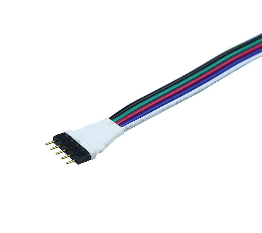 10 шт. 5pin DC разъем кабель для Светодиодные ленты света 5050 3528 SMD RGBW rgbww 5 pin Провода|cable