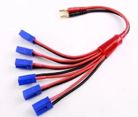 4 0mm banana connector convert to 6 ec5 connector charging charger cable wire