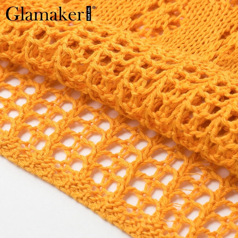 Женское облегающее платье Glamaker желтое винтажное с треугольным вырезом|Женские