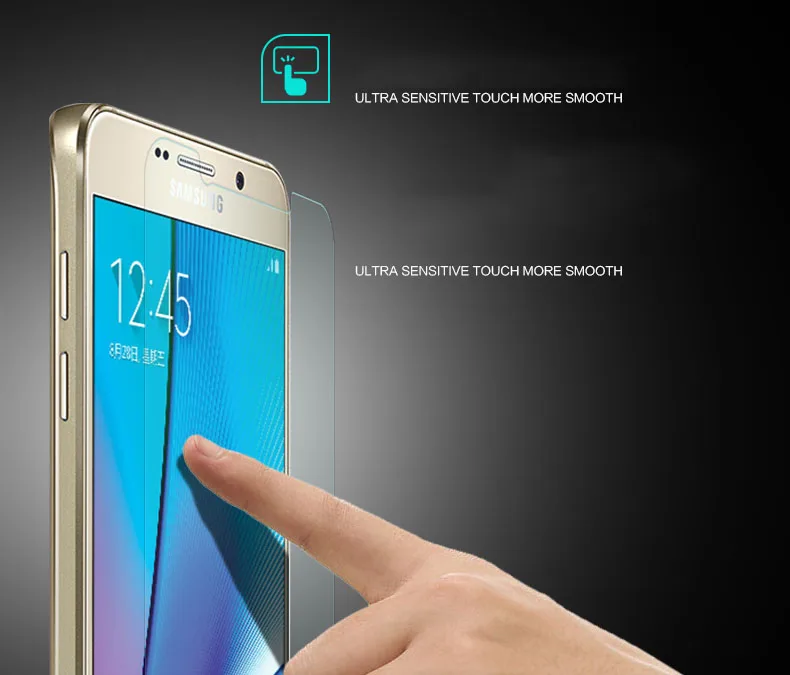 Оригинальное закаленное стекло высшего качества для Samsung GALAXY Note 5 N9200 7 дюймов