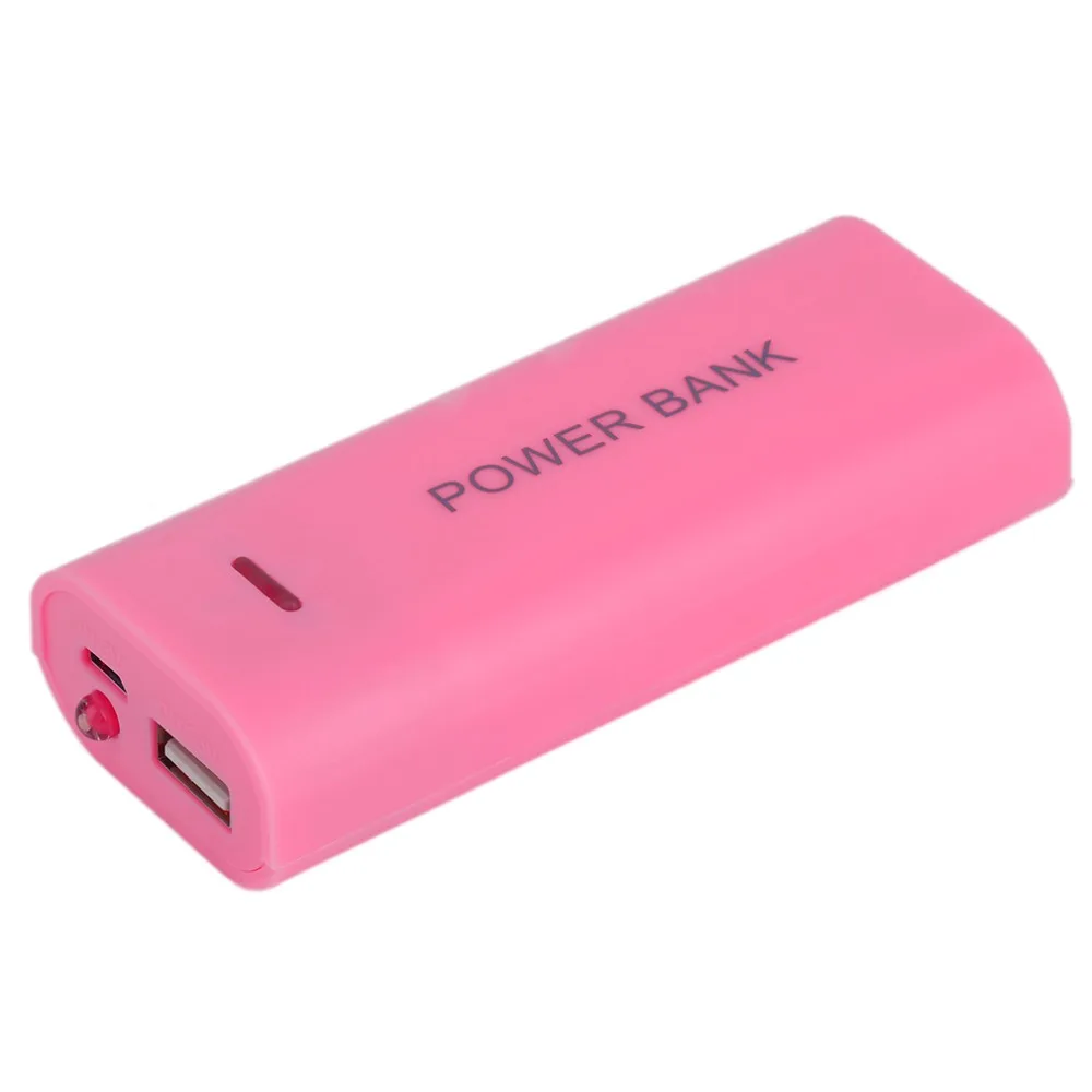 Разноцветный дополнительный USB Чехол для мобильного банка питания, портативный внешний аккумулятор 5600 мАч, зарядное устройство, чехол для внешнего аккумулятора