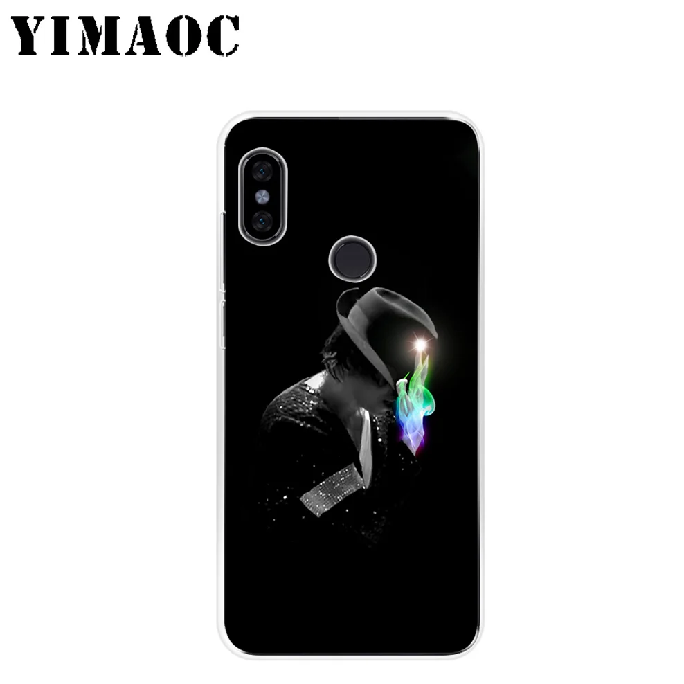 Мягкий силиконовый чехол YIMAOC с Майклом Джексоном для Xiaomi Redmi 6 6A 5A 5 S2 Puls Note 8 7 4X4 4A Pro
