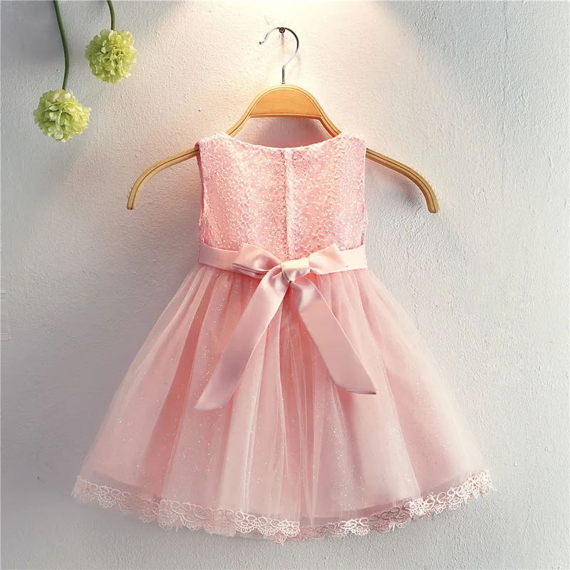 Summer Dress for Children Flower Girls Party Wedding Birthday Kids Elegent Princess |