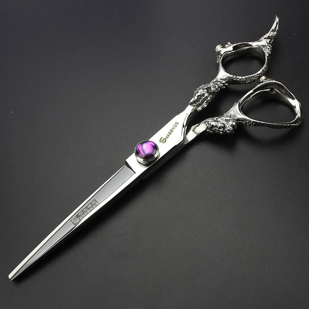 6inch cut Японские Парикмахерские ножницы 8 дюймов Профессиональные Парикмахерские Ножницы Набор для парикмахера 440c ножницы для стрижки волос - Цвет: 6inch cut