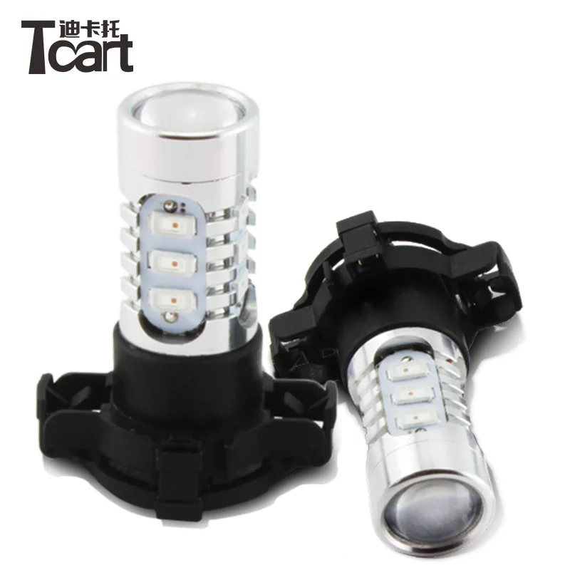 Tcart 2x PY24W белый желтый светодиодный фонарь для BMW E90 E91 E92 E93 328i 335i M3 X5 E70 X6 E71 F10 F07|light for
