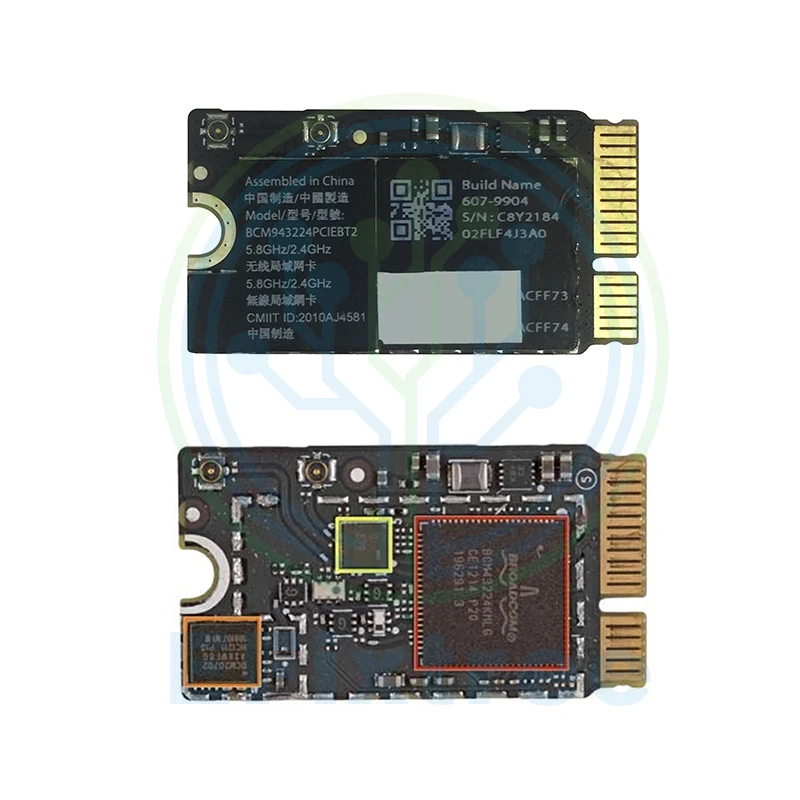 Карта памяти Broadcom BCM943224PCIEBT2 11 6 Мбит/с беспроводная Wi-Fi bluetooth Mini PCIe для Macbook Air дюйма