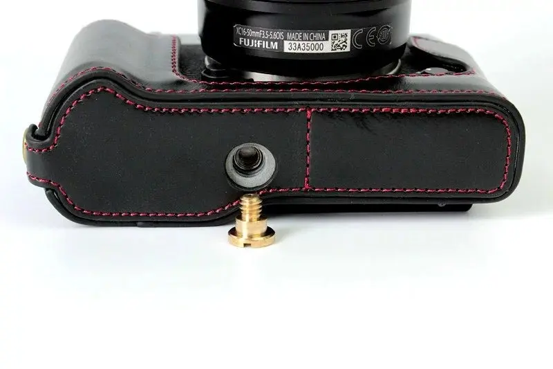 Кожаный получехол для Fuji Fujifilm X T10/XT10/X T10 цифровая камера