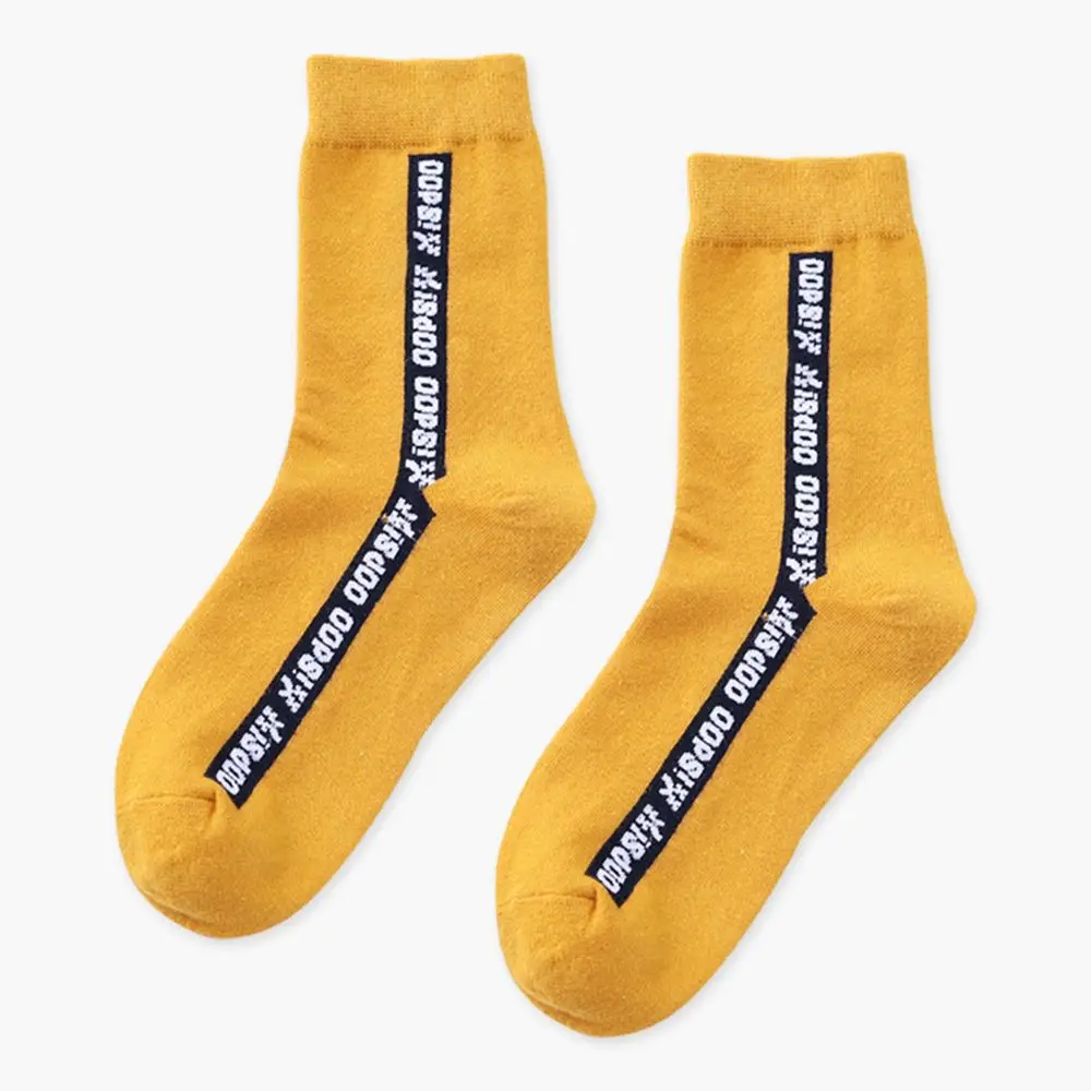 yellow Летние платья с искусство носки женский скейтборд Harajuku Короткие носки модные мягкие дышащие хлопковые носки с низкой заниженные носки - Цвет: yellow