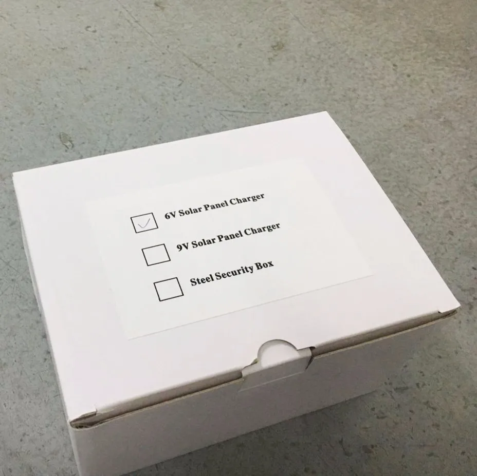 Внешнее солнечное зарядное устройство/солнечная панель для охотничьей камеры