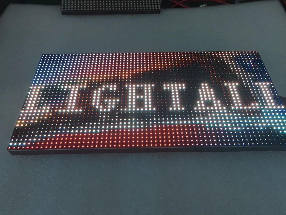 

P10 indoor 320x160mm 32x16 pixels SMD3528 1/8 scan RGB P10 full color LED module High quality P3 P4 P5 P6 P8 P10 LED panel