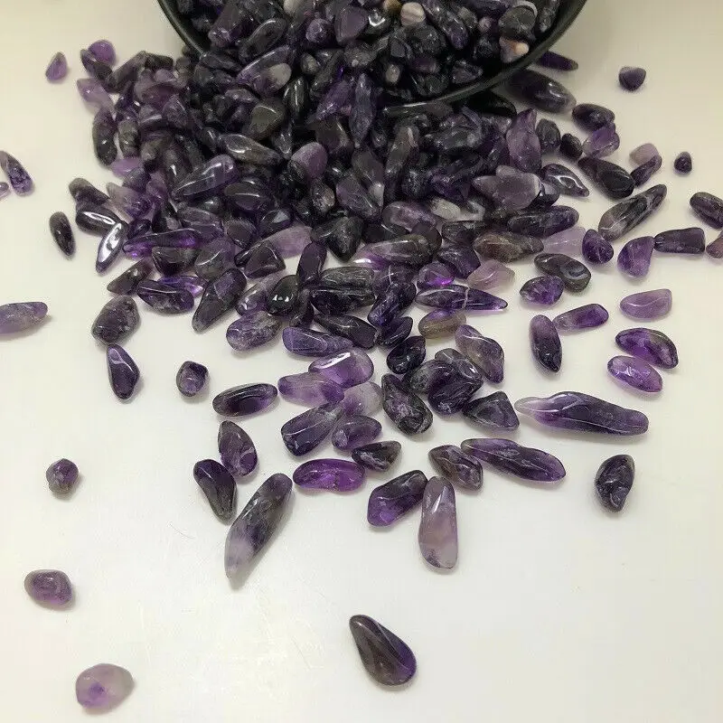 50 г натуральный грубый образец Аметист точка кварц маленький волк зубы палочка