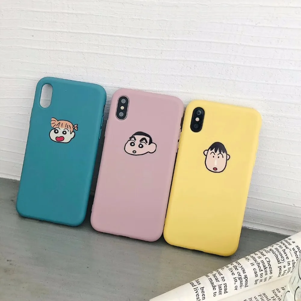 PGSD милый мультфильм голова скульптура мобильный телефон оболочка для iphone XS MAX XR