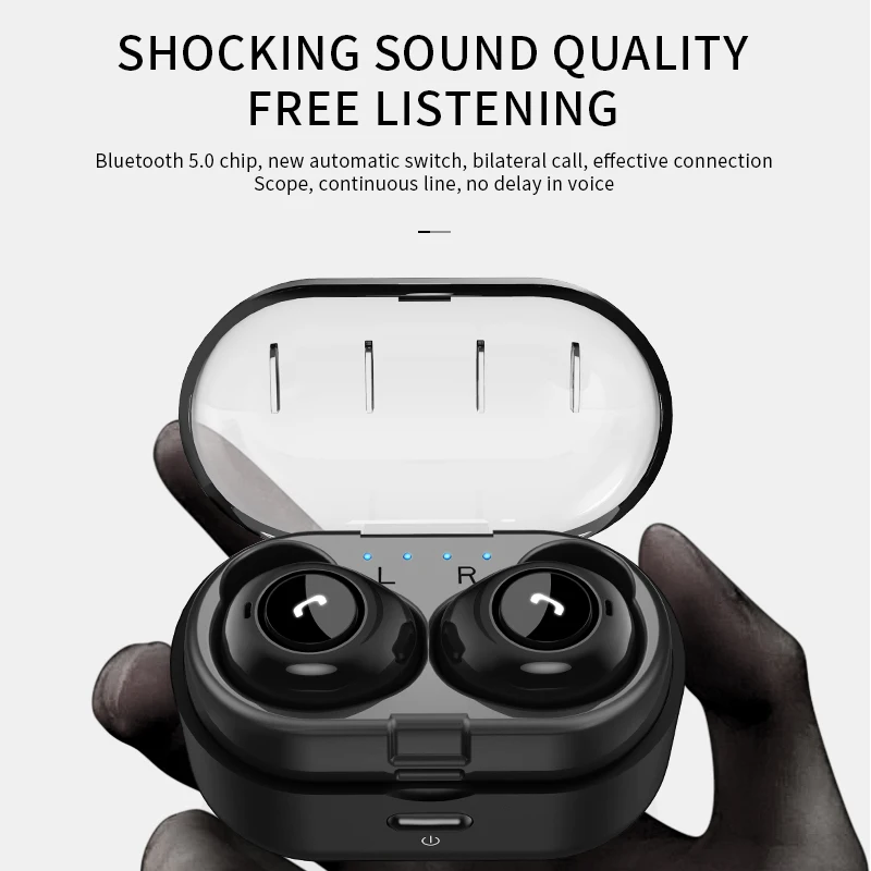 TWS CP7 bluetooth мини-наушники Водонепроницаемые беспроводные наушники Бас