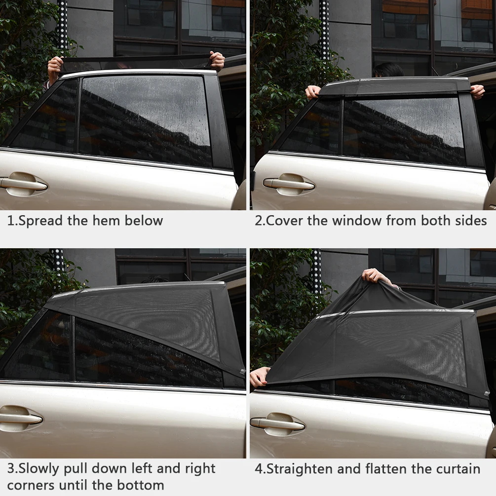 2 шт. оттенок автомобиля для автомобильных стекол солнцезащитный козырек дышащая