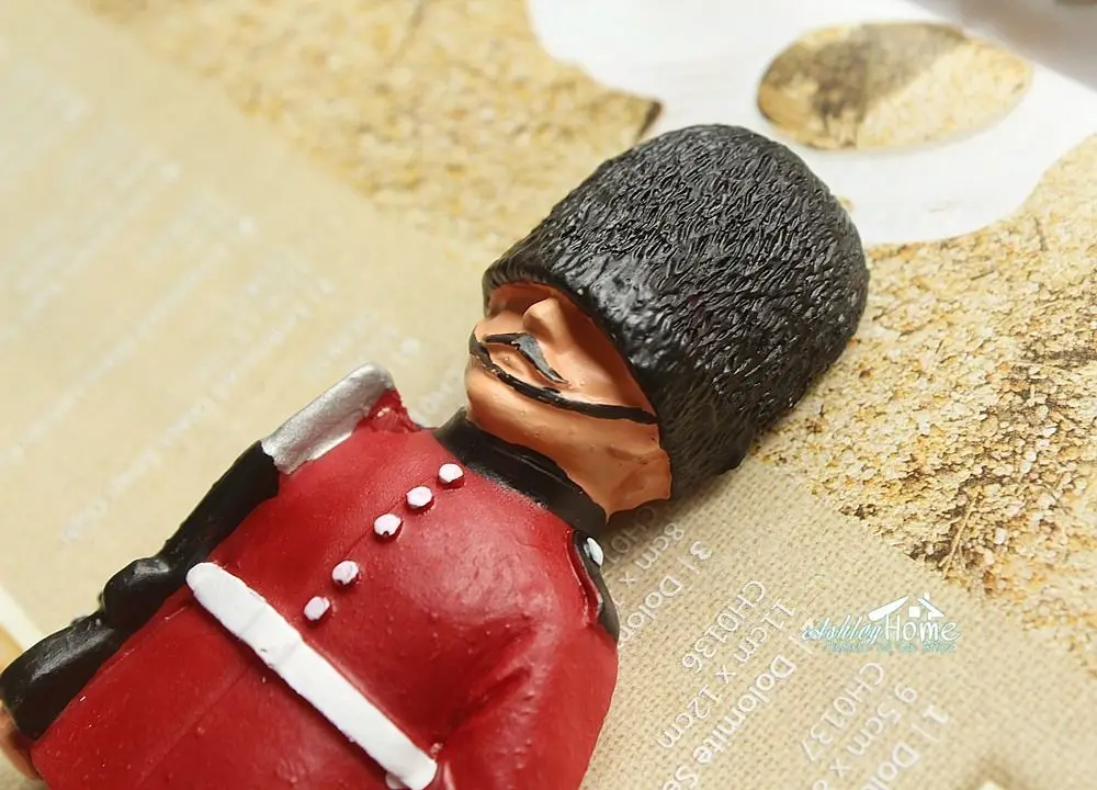 Великобритания Королевская гвардия туристический сувенир для путешествий 3D