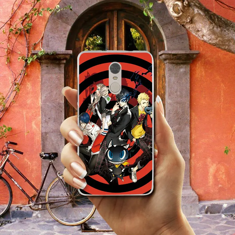 Мягкие чехлы для телефонов Persona 5 Niijima Makoto Queen Xiaomi Redmi Mi Note 2 3S 4X 4A 6 5S 5A 8 A1 Pro Plus