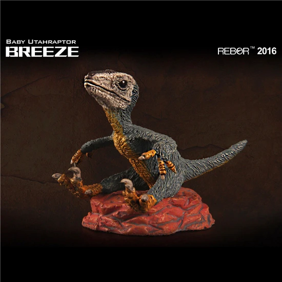 [ESTARTEK] REBOR Paleontology Коллекция 5 см детский Велоцираптор стан/детский утараптор Breeze