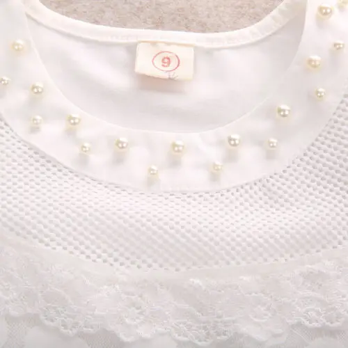 2pcs Toddler Kid Baby Girl Clothes Summer Sweet Flower Print Floral Ruffle Pearl Petal Sleeve T-Shirt Tops Shorts Outfits Set | Детская