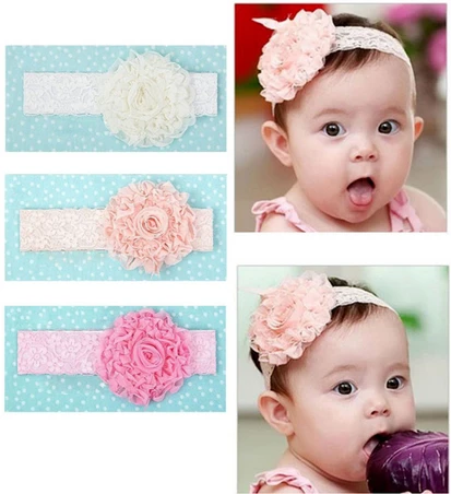 

girl Headband Hair band Kids Girls Flowers Headwear kids hair accessories vrouwen Kids Christmas Gift Photography Props A009-2