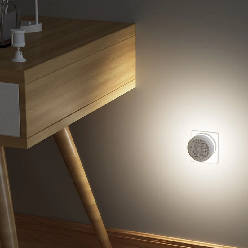 Беспроводной шлюз Aqara Gateway Hub светодиодный ночник Zigbee RGB с Wi Fi работает приложением
