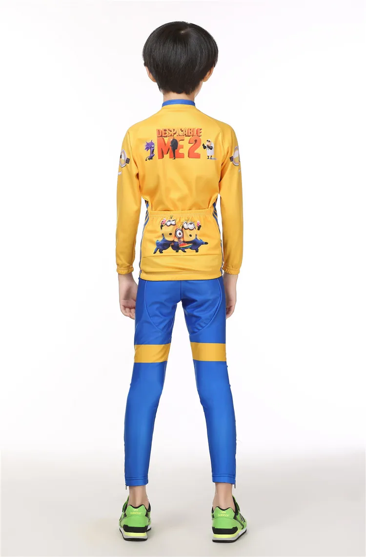 

winter Thermal Fleece Children Cycling Jersey Bike Cycling Clothing Bicycle Long sleeve pants