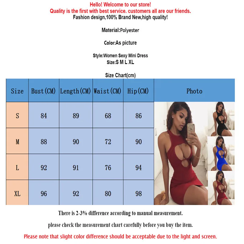 Сексуальное женское Бандажное облегающее мини-платье без рукавов с лямкой на шее