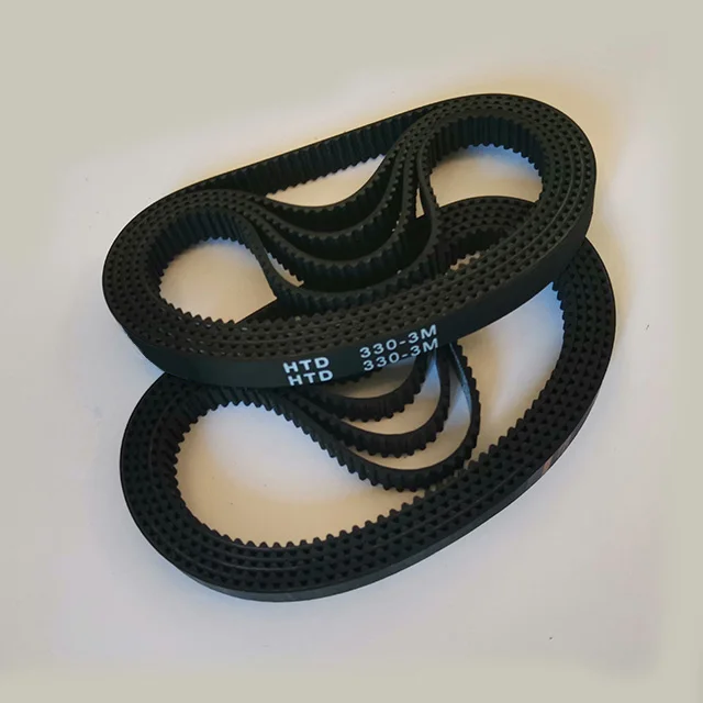2PCS/lot Timing Belt HTD3M 3M 330 length 330mm Teeth 110 closed loop rubber Drive width 6mm/9mm/10mm/12mm/15mm | Обустройство дома