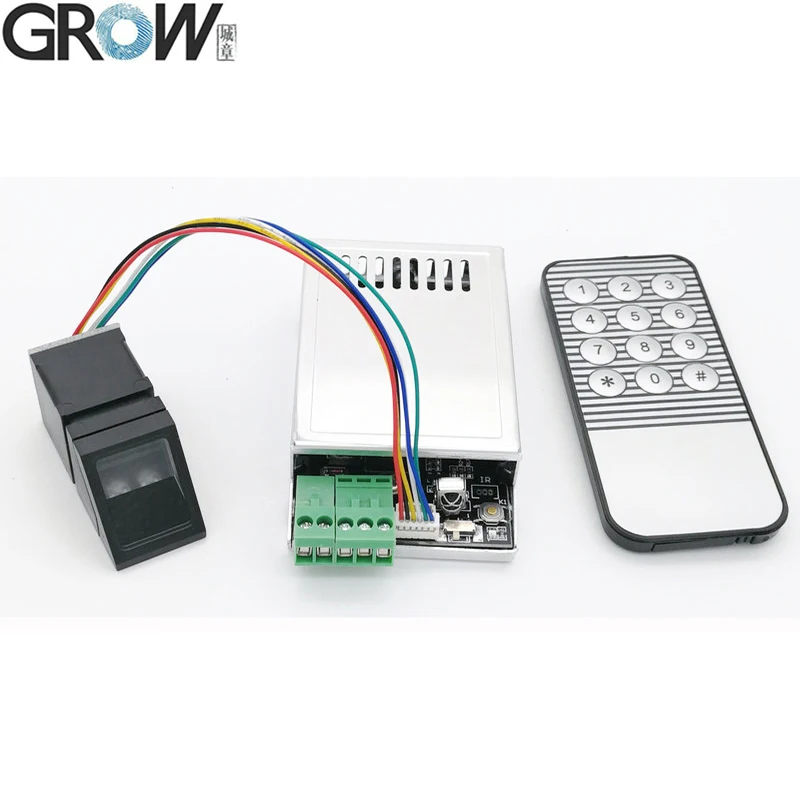 Система контроля доступа и распознавания отпечатков пальцев GROW K216 + R307