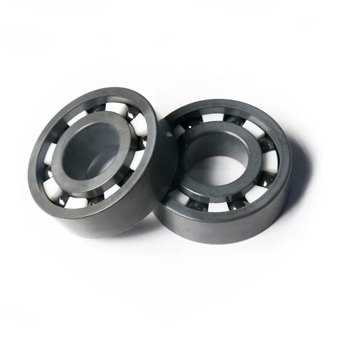 4pcs/10pcs 697 Si3N4  full Ceramic bearing  7x17x5 mm  silicon nitride Ceramic deep groove ball bearings  7*17*5