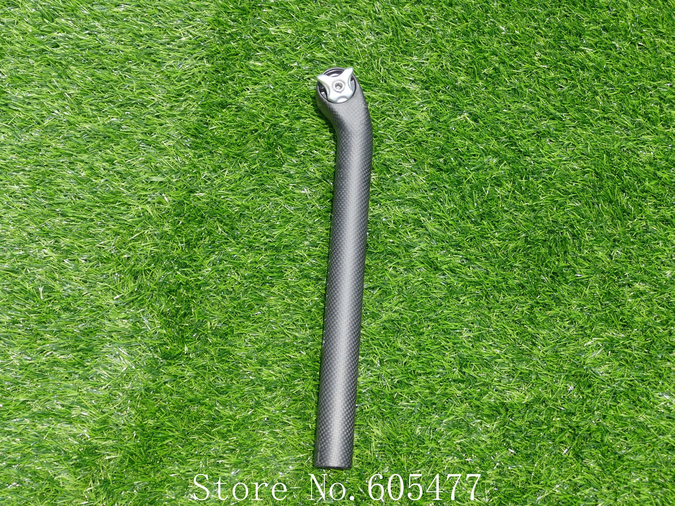 2019 Full Carbon Fiber Glossy Matt Mountain Road Bike Seat post Cycling All Bicycle Seatpost SP-4 Dia. 27.2mm 31.6mm | Спорт и