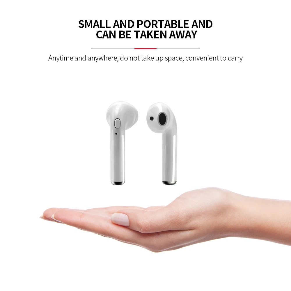 Новое поступление Ilebygo i7s СПЦ мини беспроводной стереонаушники Bluetooth вкладыши