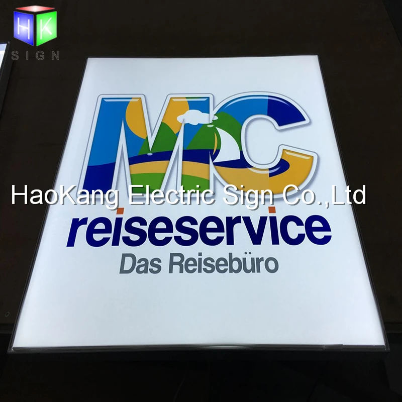 24 &quotX 36&quot настенная светодиодная подсветка тонкий световой рекламный короб