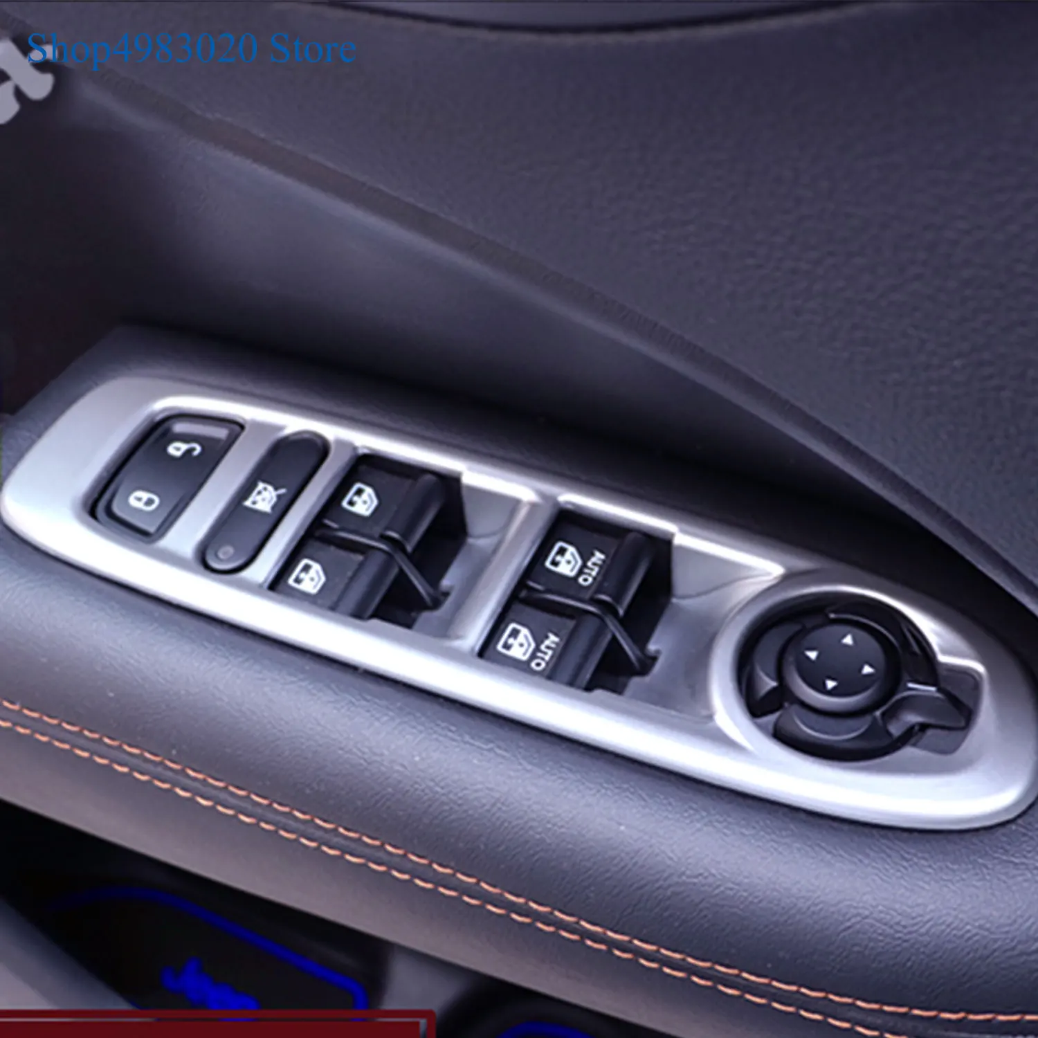 4 шт. панель управления для Jeep Compass 2017 2018 ABS из углеродного волокна | Автомобили и