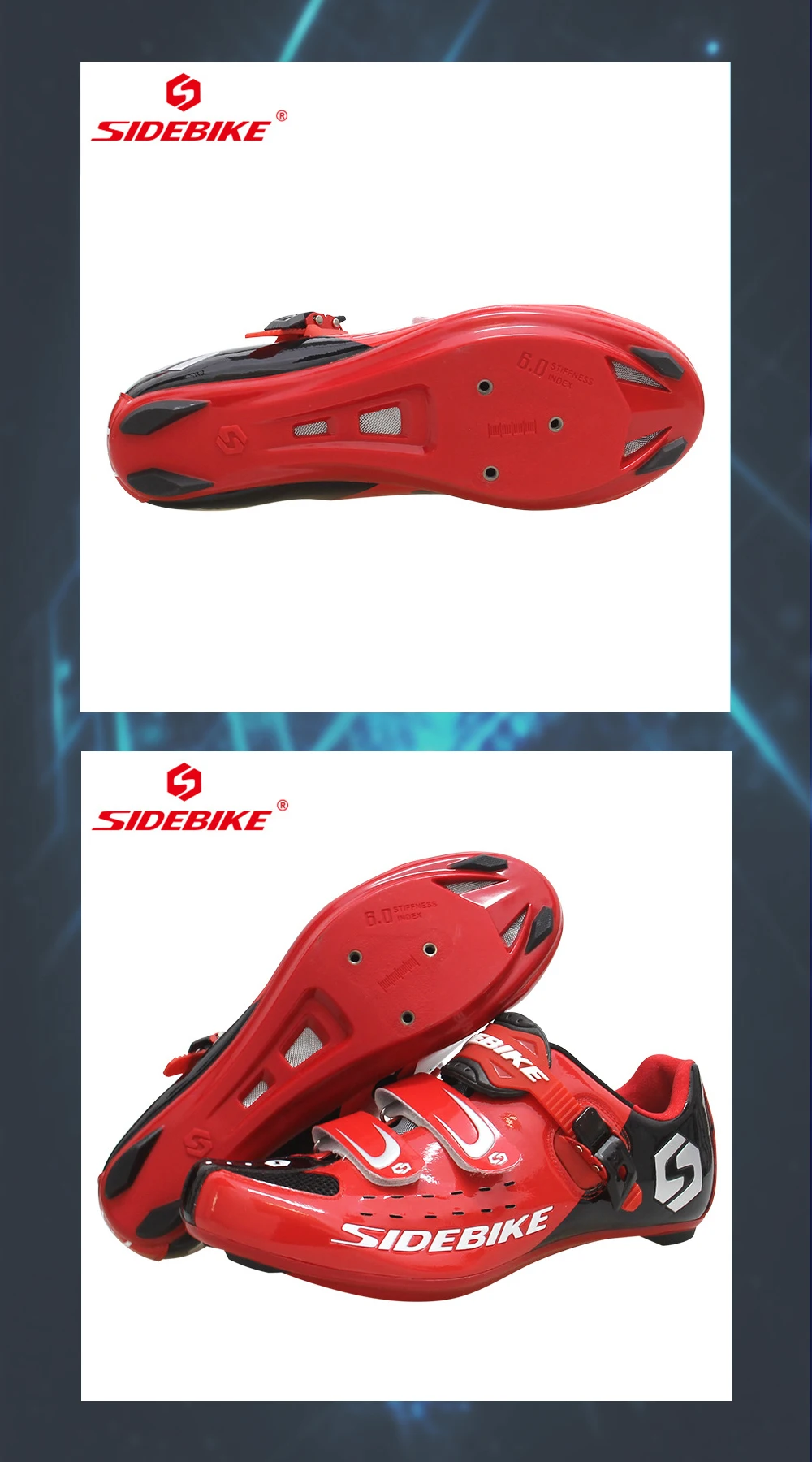 Sidebike велосипедная обувь MTB Мужская углеродный горный велосипед обувь для велосипеда Zapatos Bicicleta кроссовки breathable дышащие черные