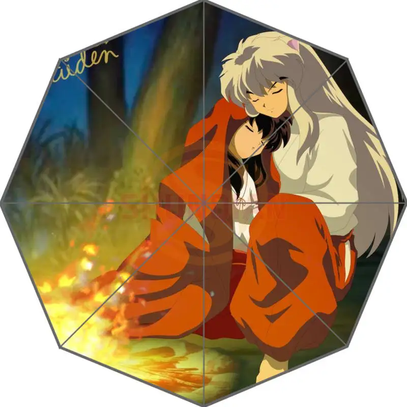 Новое поступление Inuyasha Аниме Прохладный Зонты удивлен подарок для друга на день рождения