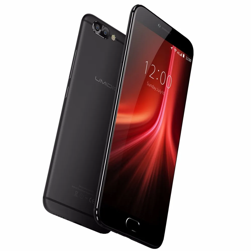Оригинальный umidigi Z1 Pro 4 г Мобильные телефоны android 7.0 6 ГБ Оперативная память 64