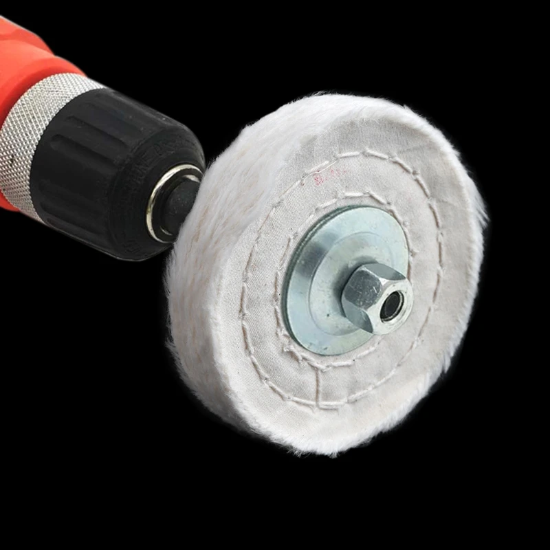 

3'' Cloth Buffing Polishing Wheel Buffer Polish Jewelry Grinder Pad Handcraft
