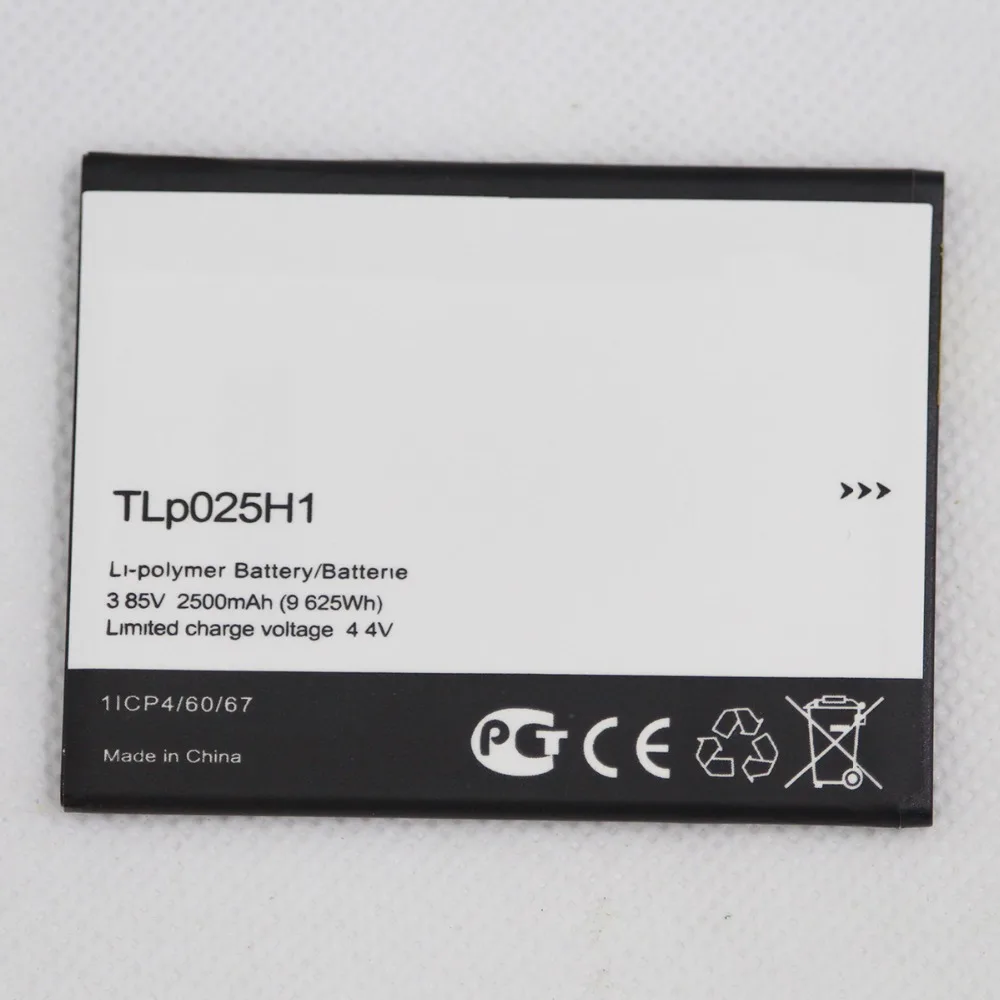 10X2500 мА · ч мобильный телефон аккумулятор TLp025H1 для Alcatel OneTouch POP 4 OT 5051X 5051D 5051J 5051M