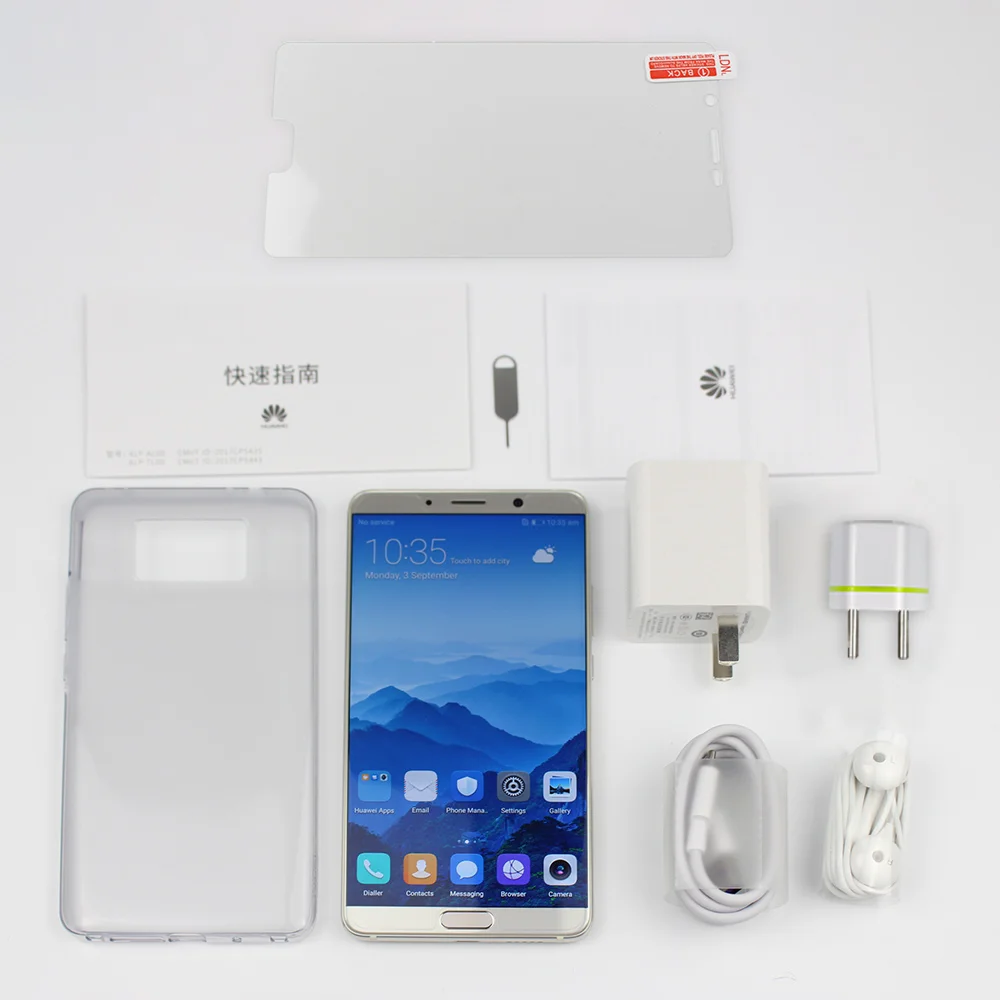 Global Rom Huawei Mate 10 Android 8.0 OTA Update Kirin970 Octa Core Fingerprint 20MP Rear camera 4G LTE Mobile Phone | Мобильные